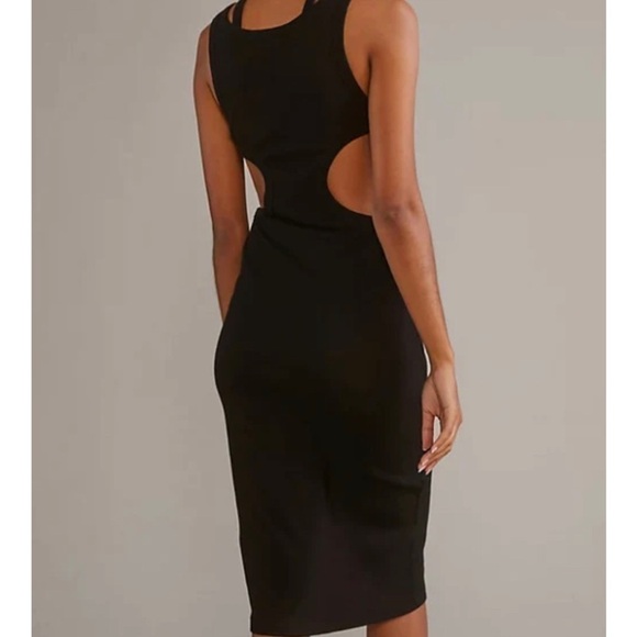 TLA Anthropologie layered ribbed tank dress size XXS Beachy boho festival - Picture 3 of 10